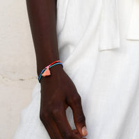 Elastic Tassel Wrap Bracelet - ASSORTED COLOURS