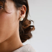 Small Kifungo Earrings - PINK