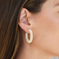 Small Jongoo Earrings - PINK