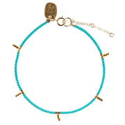 5 Drop Kisongo Bracelet - TURQUOISE