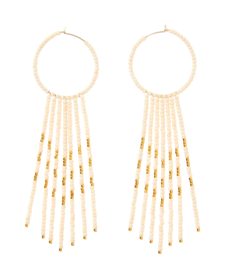 Porcupine Earrings - PINK/GOLD
