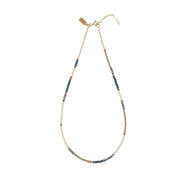 Utulivu Assorted Beaded Necklace - PEARL/PINK/BLUE/STEEL