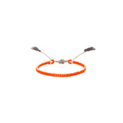 2 Line Warrior Bracelet - ORANGE